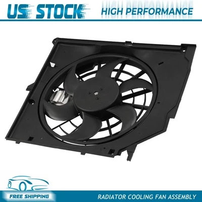 Conjunto de ventilador de refrigeración del radiador 621-199 para BMW 325i 330i 320i 325xi 330xi 2001-05 Foto 1 de 4