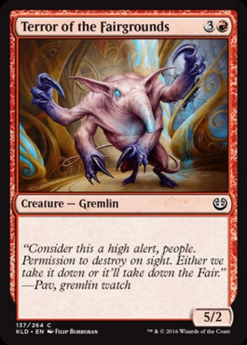 Terror of the Fairgrounds -Foil Near Mint MTG Kaladesh - Image 1 of 1