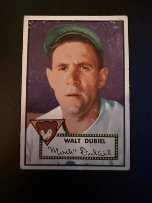 1952 Topps - Walt Dubiel #164 Detroit Tigers  EX - Image 1 of 2