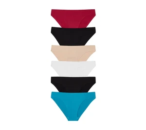 Plus Size Seamless Bikini Underwear for Women - 6 Pack - Picture 1 of 12