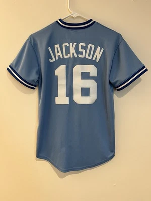 Kansas City Royals #16 Bo Jackson Baseball Jersey Youth Sz Large (14-16) Sewn - Image 1 of 4