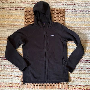 Patagonia Performance Better Sweater Hoodie Hoody Black Men's Medium M - Picture 1 of 3