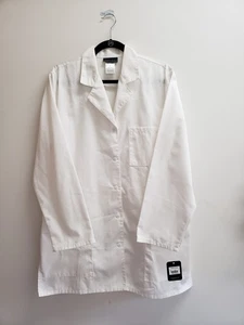 Cherokee Women's Size Large 33" White Lab Coat Style 1462 - Picture 1 of 9