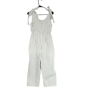 Mod Ref Jumpsuit Gr. M Damen gestreift ärmellos Knöpfe Beachy Resortwear Cruise - Bild 1 von 13