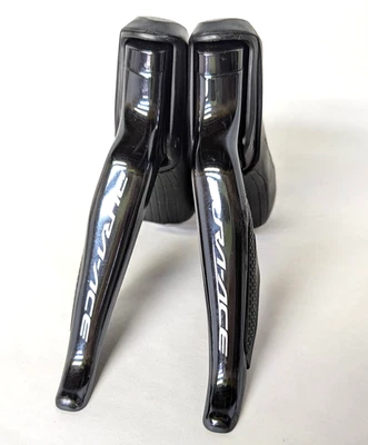 Juego de palancas de cambio Shimano Dura Ace Di2 2x11sp ST-R9150 freno de llanta izquierda/derecha Foto 1 de 4