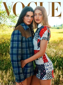 VOGUE Magazine October 2025 KENDALL JENNER & GIGI HADID Cover - Imagen 1 de 1