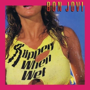 BON JOVI Slippery When Wet POSTER PRINT 12"x12" HOME DECOR - Picture 1 of 6