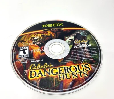 Cabela’s Dangerous Hunts Xbox Game Disc Tested *Disc Only - Image 1 of 3