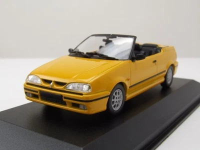 MAXICHAMPS, RENAULT 19 Cabriolet 1992 Giallo, 1/43,  MXC940113730 - Immagine 1 di 4