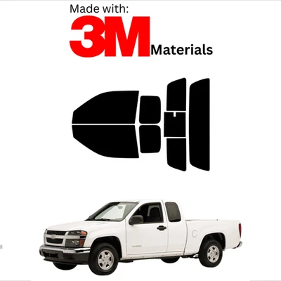 Tinte de ventana precortado para Chevrolet Colorado 2Drpu Ext 04-12 cerámica hecho con 3M Foto 1 de 4