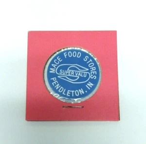 10 Cent - Blue Token - Food Stamp Credit - Mace Food Stores - Pendleton, IN - Picture 1 of 2