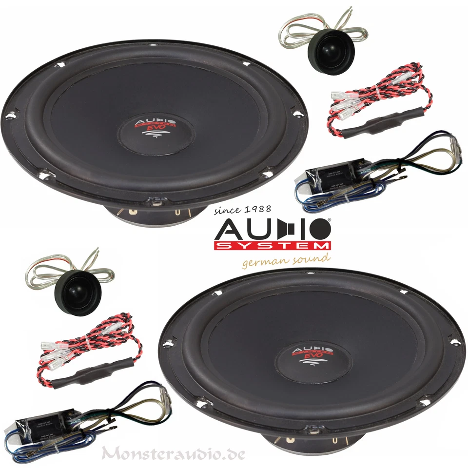 Audio System R-200 EM EVO2 20cm 2-Wege-System 360 Watt Auto Lautsprecher 200mm - Bild 1 von 1