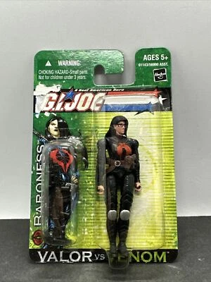 Figura de acción Cobra GI Joe Valor vs. Venom Baroness 2004 sin usar, en caja envío gratuito Foto 1 de 4