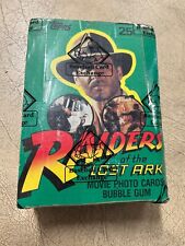 1981 Topps Raiders Of The Lost Ark 36 Pack Wax Box BBCE UNOPENED Indiana Jones