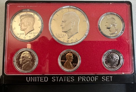 1974 S United States Proof Set Cover
