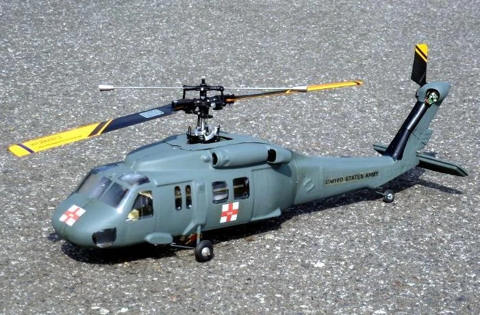 Sikorsky UH60-Rumpf für 450er, T-Rex, Dragonfly36 etc - Bild 1 von 1