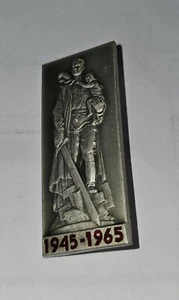 1965 Distintivo / spilla in metallo russo / URSS RU-6 - Foto 1 di 1
