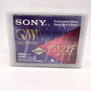 Zwei Sony QW QIC-WIDE, QW5122F Mini Datenkassetten 200MB - Bild 1 von 4