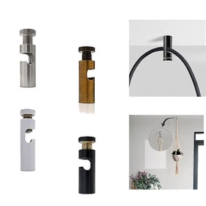 Wall and Ceiling Pins Pendant Light 1-6 Piece Set Monkey Swing Surface Mounted Cable Holder - Picture 1 of 18