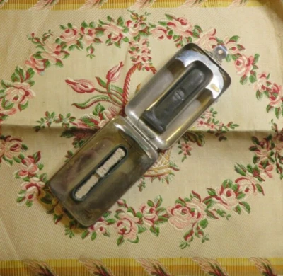 ancien rechaud chaufferette de voyage chrome epoque 1950 - Photo 1/3