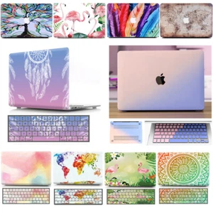 Funda protectora rígida + recubrimiento de teclado para Macbook Air 13 A1466 A1932 A2337 táctil - Imagen 1 de 39
