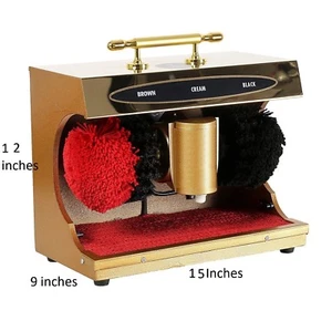 Automatic Electric Shoe Polishing Machine Buff Polisher Polish Shining Cleaner - Picture 1 of 5