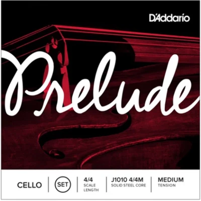 D'Addario Prelude Cello String Set, Medium Tension - Image 1 of 4