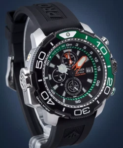 Citizen Promaster Aqualand Green BJ2168-01E Titanium Dive Watch - Picture 1 of 8