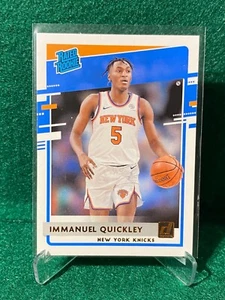 2020-21 Donruss IMMANUEL QUICKLEY Rated Rookie RC RR #213 NY Knicks - Picture 1 of 2