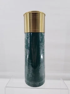Stansport Green Shotgun Shell Thermos 12 GA Bottle with One-Push Top - Picture 1 of 9