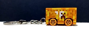 Portachiavi MINECRAFT Game Hot Wheels car keychain confezione regalo inclusa:) - Imagen 1 de 3