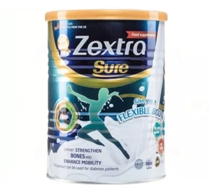 Zextra Sure Milk For Knee Back Pain Strengthen Bones Food Supplements 400g - Picture 1 of 16