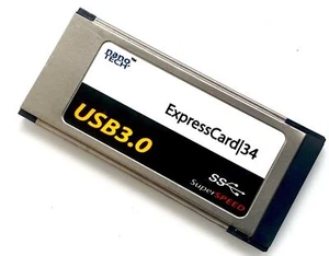 Apple Mac OS X Expresscard / 34 2x USB 3.0 Adapter 10.10 10.11 10.12 Native Osx - Bild 1 von 10
