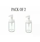 2 X Brand IKEA TACKAN Soap Dispenser,Wide Opening For Easy Refilling Glass White