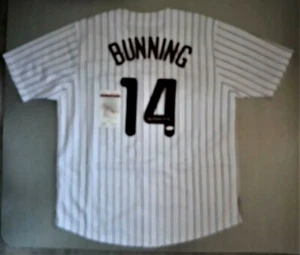 JIM BUNNING  HOF  SIGNED  CUSTOM  XL  PHILADELPHIA JERSEY, JSA COA #WP013410 - Picture 1 of 4