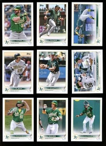 2022 Topps Series 1&2 Oakland Atletics Team Set Manaea Murphy Montas Chapman 17 - Imagen 1 de 2