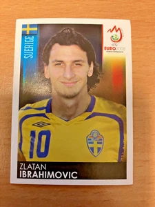 Panini Sticker Nr. 406 Euro 2008 Spieler Zlatan IBRAHIMOVIC original Austria/Swi - Picture 1 of 6