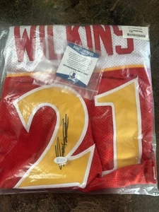 Dominique Wilkins signiertes signiertes maßgeschneidertes Basketballtrikot - Bild 1 von 1