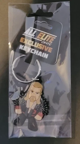 ALL ELITE  CRATE ELITE "CHRIS JERICHO" KEYCHAIN !! CRATE EXCLUSIVE!! Cover