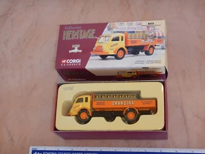 1998 CORGI CLASSICS #71104 RENAULT FAINEANT BRASSEUR - ORANGINA, 1/50 SCALE, NOS - Image 1 of 4