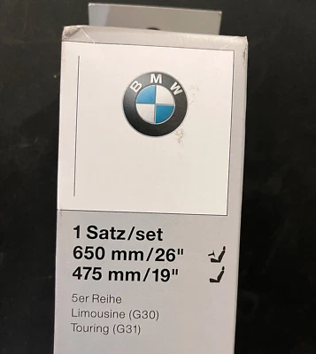 Genuine BMW F90 M5 Front Wiper Blade 61612447932 OEM G30 - Image 1 of 4