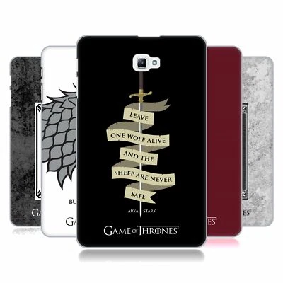 OFFICIAL HBO GAME OF THRONES GRAPHICS HARD BACK CASE FOR SAMSUNG TABLETS 1 - Image 1 of 4