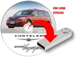 Chrysler G. Voyager (08-11) manuale officina per sistemi Win/Mac su USB - Foto 1 di 5