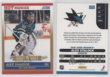 2010-11 Score Rookies & Traded Gold Alex Stalock #625 Rookie RC