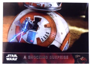 2016 Topps Star Wars: The Force Awakens Chrome Refractor A Shocking Surprise #30 - Picture 1 of 2