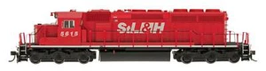 InterMountain HO 49367 St. Lawrence & Hudson SD40-2 Locomotive - Imagen 1 de 2