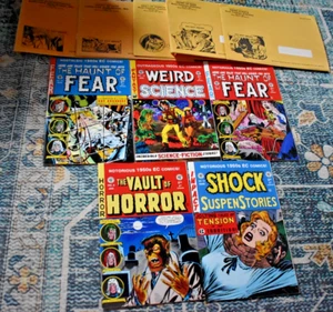 NM Lot of 5 Shock Supsenstories/Vault of Horror/Haunt Of Fear/Weird Science New - Bild 1 von 6