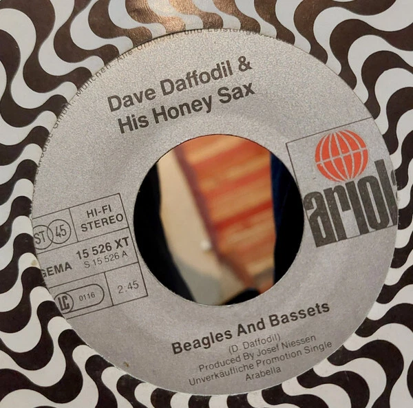 Dave Daffodil – Beagles And Bassets Promo 7" Single Vinyl Schallplatte - Bild 1 von 1