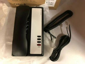 TELEDEX NUG310391 TELEFONO HOTEL LINEA SINGOLA (Nero/NUOVO) - Foto 1 di 3