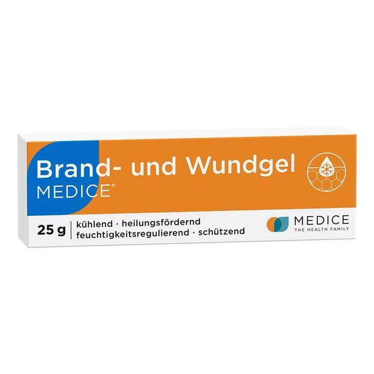 Brand- und Wundgel Medice bei Verbrennungen · 25 g · PZN 03839625 - Bild 1 von 1